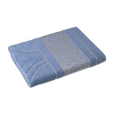 Imagem de Toalha de Banho Gigante Cavhome Avulsa 100% Algodão Taj, Blue Ice Taj 