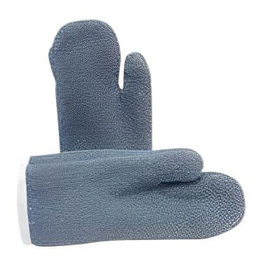 Imagem de Luva Alta Temperatura Termica Forno Grafatex Azul 40cm 1 Un