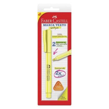 Imagem de Marcador de Texto Faber-Castell Grifpen Amarelo - Faber Castell, UNICA