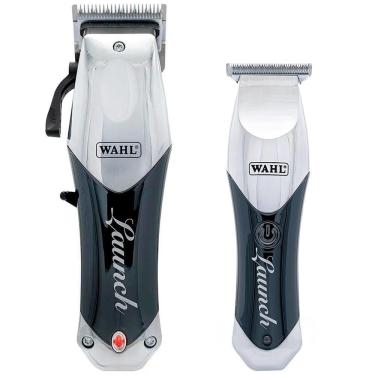 Imagem de Combo de Máquina de Cortar Cabelo e Acabamento Launch Bivolt