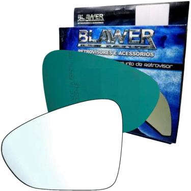 Imagem de 4023E - Vidro Espelho Retrovisor Lado Esquerdo Sem Base Argo Cronos 2018 a 2022 - Blawer