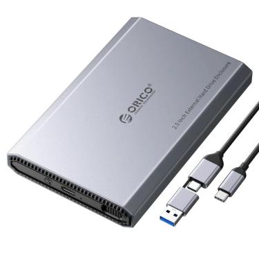 Imagem de Compartimento de disco rígido ORICO Alumínio USB C 2.5" SATA SSD/HDD