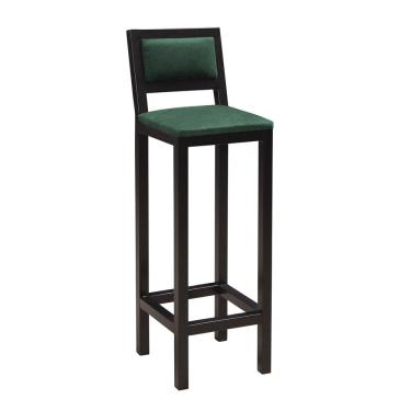 Imagem de Banqueta Alta Estilo Industrial Assento Estofado Florença