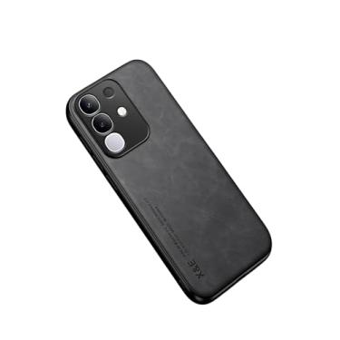 Imagem de Capinha Protetora Couro Luxo Estilo Camurça Para Jovi Y29 4G – Capa Anti Impacto, Proteção Completa