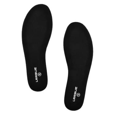 Imagem de LRRBUE Palmilhas Masculinas, De Espuma Memória, Absorção Impacto E Alívio Da Dor Nos Pés, Substituição Para Botas Trabalho, Tênis Corrida, Tênis, Confortáveis Uso Diário, Pretas, Eua 10