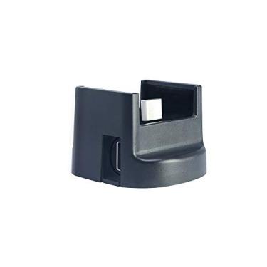 Imagem de Mcoplus – Estação de carregamento de bolso Osmo, adaptador de suporte de tripé para câmera de bolso Osmo, suporte com parafuso 1/4 e 2 portas USB tipo C