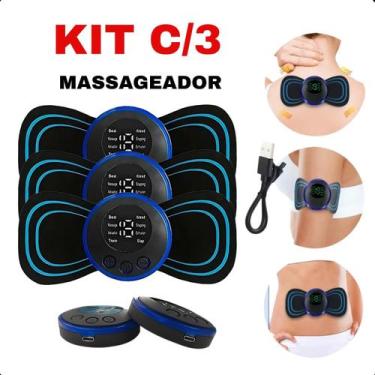 Imagem de KIT Massageador Compacto com Função de Aquecimento Terapêutico - LIPPI