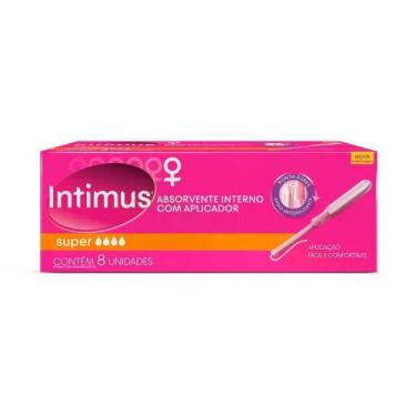 Imagem de Absorvente Interno Intimus Super Com Aplicador 8 Unidades