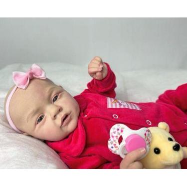 Imagem de Bebe Reborn  Vinil Silicone  Carequinha Toma Banho C01 - Ana dolls