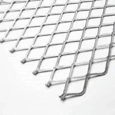 Imagem de Tela Chapa Expandida Aço Galvanizado  50cm Larg. 3 Mt Comp. - Ancora
