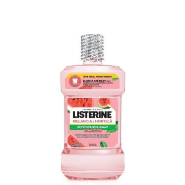 Imagem de Enxaguante Bucal Listerine Melancia & Hortelã Sem Álcool 1L