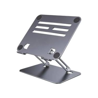 Imagem de Suporte para Notebook e Tablet de Mesa Rotação Alúminio Premium, Suporte Notebook, MacBook Pro/Air, Lenovo, Dell More10-17 Laptop