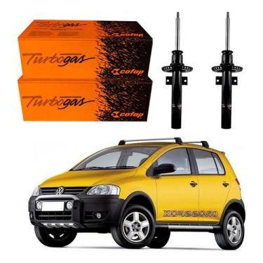 Imagem de Par Amortecedor Dianteiro Crossfox 1.6 2005 A 2018 - Cofap