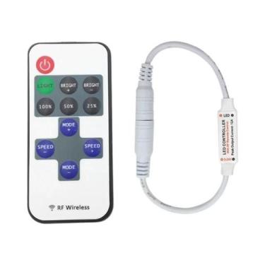 Imagem de Mini Dimmer Sem Fio RF De 11 Teclas Para Fita De Luz LED COB DC 5V a 2
