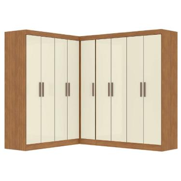 Imagem de Guarda Roupas Modulado de Canto Madrid com 9 Portas Maxel