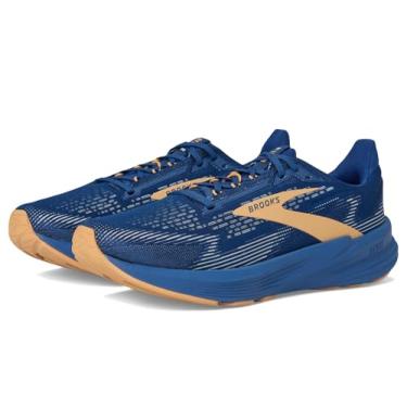 Imagem de Brooks Tênis de corrida e caminhada masculino Revel 8 Neutral, Azul/melada/caramelo, 43