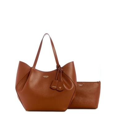 Imagem de GUESS Bolsa Amorette 2 em 1, conhaque