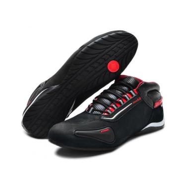 Imagem de TENIS MOTOCICLISTA CANO BAIXO COM REFLETIVO 312 KM PRETO NBK-Masculino