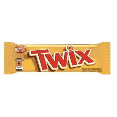 Imagem de Chocolate Twix 15g Embalagem com 30 Unidades