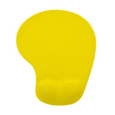Imagem de Mouse Pad Almofada De Gel Apoio De Punho Ergonômico(Amarelo)
