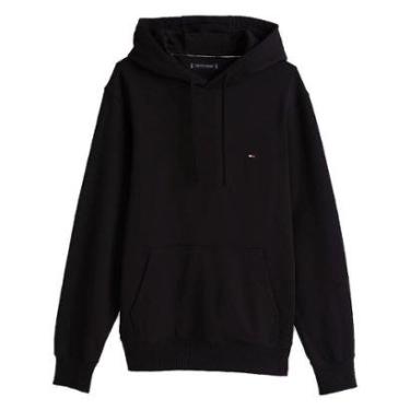 Imagem de Moletom Canguru Tommy Hilfiger Mini Flag Algodão Azul-Masculino