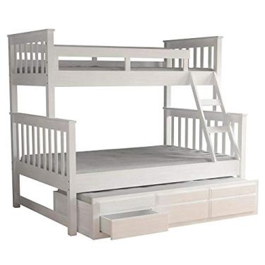 Imagem de Treliche de Casal Estação De Dormir Branco Lavado