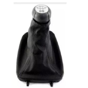 Imagem de Coifa Preta + Bola Câmbio Lente Prata Zafira 2008