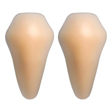 Imagem de UGPLM 2x Almofadas de silicone para aderência, amortecimento, equipamento de proteção confortável para prancha, treino de academia, fitness para iniciantes, Style a