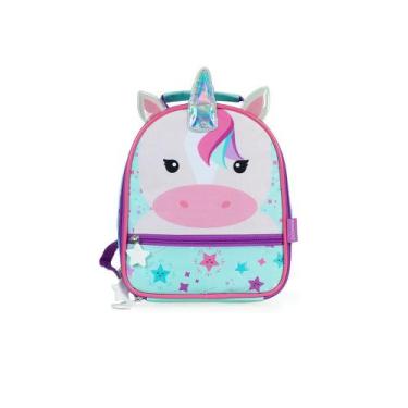 Imagem de Lancheira Infantil Térmica Pets Unicórnio Verde Claro - Bagaggio, U