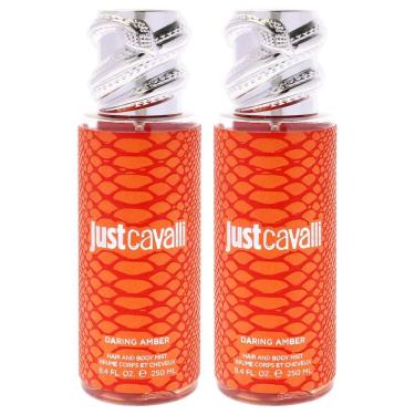Imagem de Perfume Roberto Cavalli Just Cavalli Daring Amber 250ml, pacote com 2