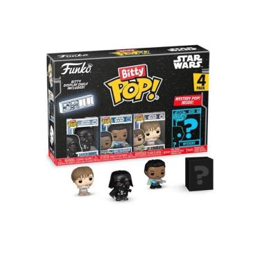Imagem de Funko Bitty Pop Darth Vader, Lando Calrissian, Luke Skywalker & Yoda Star Wars