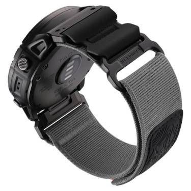 Imagem de Bandletic Pulseira de relógio Garmin Fenix 7X 6X 5X - pulseira de nylon resistente de 26 mm para Fenix 8 de 51 mm/Instinct 2X Solar/Enduro 2 3/Quatix 3/Tactix 7/Epix Pro 2/D2 Bravo Delta/Descent Mk3i