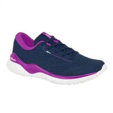 Imagem de Tênis Feminino Activitta Marinho Violeta Conforto Casual, Marinho, Vio