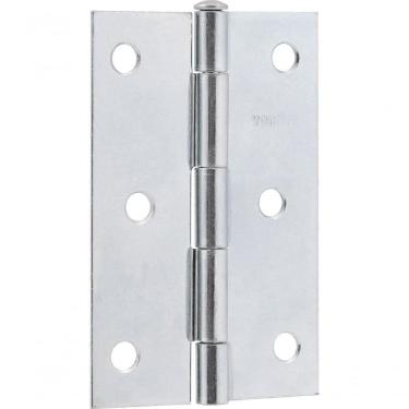 Imagem de Dobradiça P- Porta 1.1-2" Em Ferro Zincado C- 24 Pç Vonder