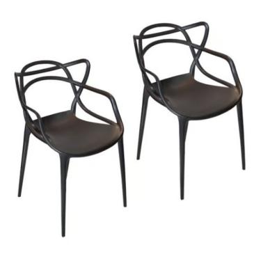 Imagem de Kit - 2 X Cadeiras Allegra - Preto