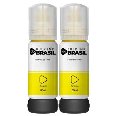 Imagem de Kit 2 Refil De Tinta Para Epson T544 L3150 L3250 L3110 L5190 - Bulk In