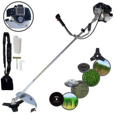Imagem de Roçadeira Multifuncional Toyama TBC43H À Gasolina Motor 2T 43cc 1,7HP 