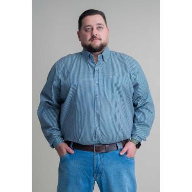 Imagem de CAMISA MASCULINA MANGA LONGA TEXAS FARM - CAL510 - DO G3 AO G4 - XADREZ-Masculino