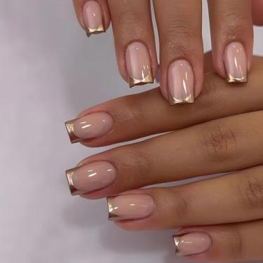Imagem de Decoração de unhas, unhas postiças, cola de cobertura completa nas unhas, bastão de acrílico nas unhas para decoração de manicure feminina