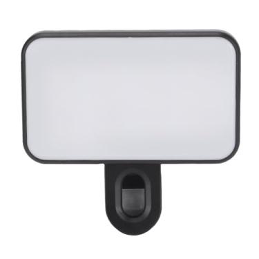 Imagem de Generic Luz Portátil para Selfie de Celular, 3 Modos de Luz e 10 Níveis de Brilho, Recarregável para Maquiagem Vlog, Ideal para Videoconferências