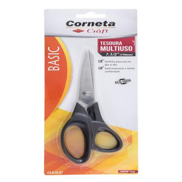 Imagem de "Tesoura Basic Multiuso 7"" Corneta"