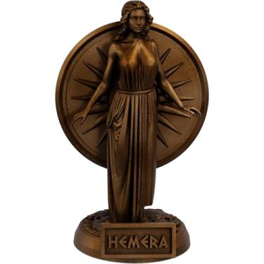 Imagem de Estátua Hemera - Deusa Grega - Personificação do Dia (Cor Cobre Antigo)