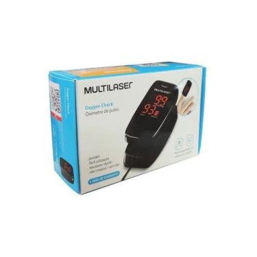 Imagem de Oximetro Digital De Dedo Medidor De Saturação De Oxigênio - Multilaser