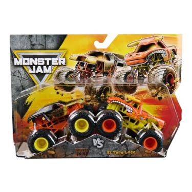 Imagem de Monster Jam Official 1:64 Scale Diecast Truck 2-Pack Series 33 Max-D XX vs El Toro Loco