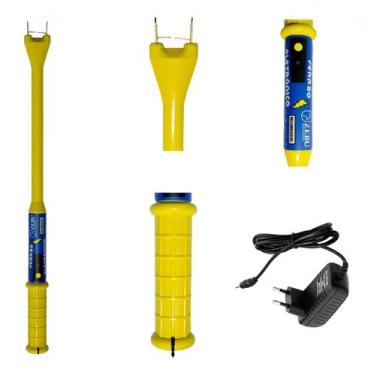 Imagem de Bastão Picana Elétrico para Manejo de Gado Bovino - Choque 12000V - Ru