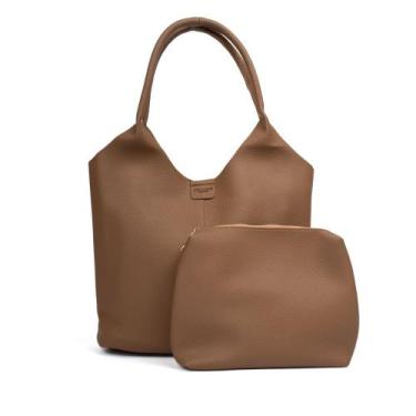 Imagem de Bolsa Feminina Stella Luna Napa Tote Grande Caramelo, Caramelo, Único