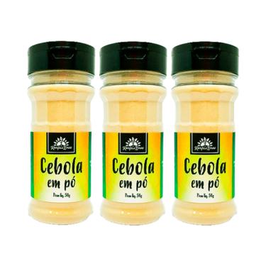 Imagem de Kit 3X: Cebola em Pó Tempero Kampo de Ervas 50g
