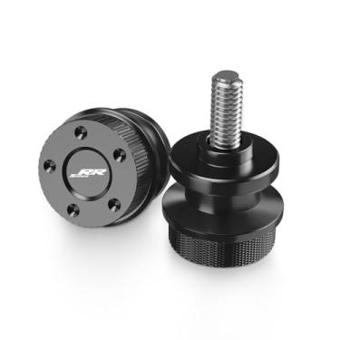 Imagem de S1000RR Carretéis deslizantes de braço oscilante de motocicleta, parafuso de suporte deslizante de braço giratório de alumínio CNC adequado para S1000RR S1000 RR S1K RR S 1000RR 2015-2023