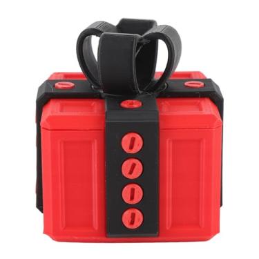 Imagem de Generic Caixa de Presente Irritante Com Parafusos, Joker's Delight Novidade Caixa de Presente Impressa Em 3D, Ideal para Natal, Aniversário, Material PLA (Vermelho e Preto)