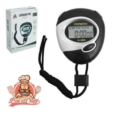 Imagem de Cronometro Progressivo Digital Alarme / Relogio / Calendario - Bons Ch